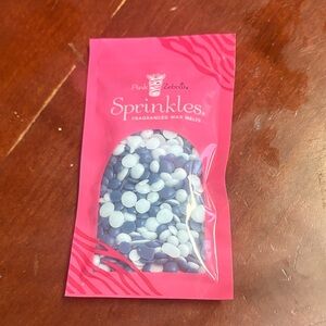 Pink Zebra Sprinkles Wax Melts in Pink and Blue